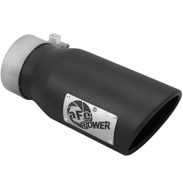 【USA在庫あり】 aFe MACHForce XP 3in Inlet x 4in Outlet x 9in Length クランプ-On ブラック Tip afe49T30401-B09 JP店 21,823円