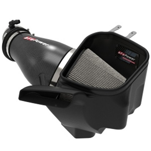 【USA在庫あり】 aFe Trackシリーズ カーボンファイバー Pro Dry S AIS - 19-20 Jeep Grand Cherokee Trackhawk 6.2L afe57-10009D JP店