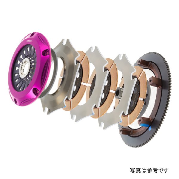 【USA在庫あり】 Exedy 2004-2014 スバル Impreza WRX STI H4 Hyper Triple セラメタリック クラッチ Rigid ディスク プルタイプ exeFM023SB JP店