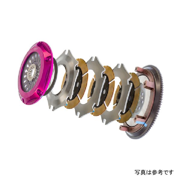 【USA在庫あり】 Exedy 1996-1996 ミツビシ Lancer Evolution IV L4 Hyper Triple セラメタリック クラッチ Rigid プルタイプ exeMM023HR JP店