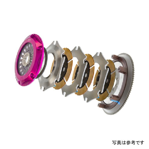 【USA在庫あり】 Exedy 2008-2015 ミツビシ Lancer Evolution GSR L4 Hyper Triple セラメタリック クラッチ Rigid ディスク exeMM063HB JP店