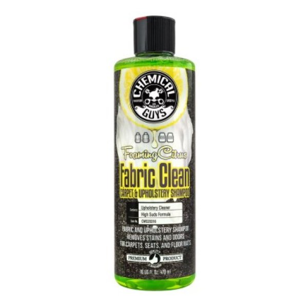 【USA在庫あり】 Chemical Guys Foaming Fabric Clean Carpet/Upholstery Shampoo & Odor エリミネーター - 16oz chgCWS20316 JP店