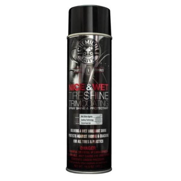【USA在庫あり】 Chemical Guys Nice & Wet Tire Shine Protective Coating for Rubber/Plastic chgTVDSPRAY101 JP店