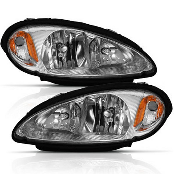 【USA在庫あり】 ANZO 2001-2005 Chrysler Pt Cruiser Crystal Headlight クローム Amber (OE) anz111472 JP店 27,800円