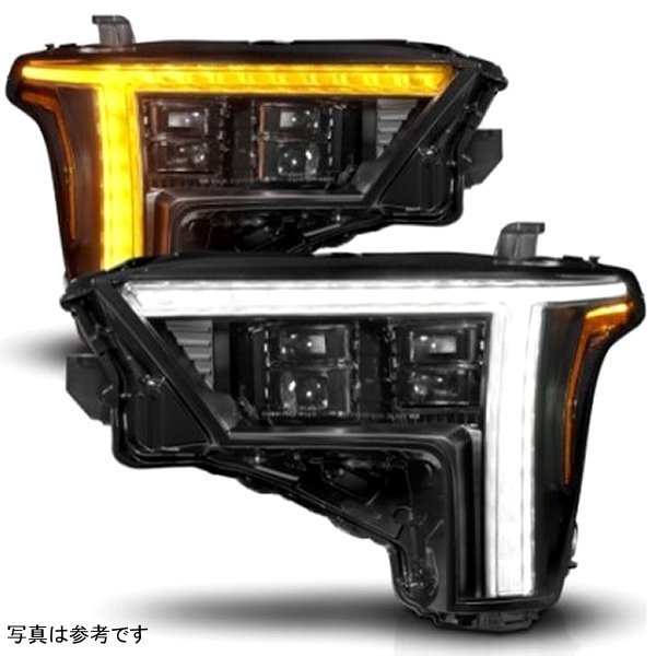 【USA在庫あり】 ANZO 22年-24年 トヨタ タンドラ (w/Factory LED Refl.) Z-Series Full LED Proj ヘッドライト - 運転席側 ONLY anz111599X-L JP店