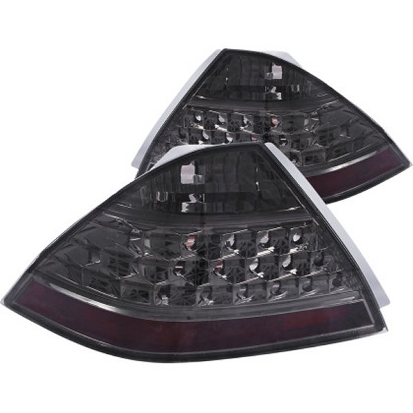 【USA在庫あり】 ANZO 2006-2007 ホンダ アコード Taillights Smoke anz221192 JP店