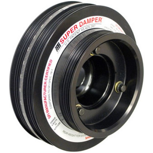 【USA在庫あり】 ATI Damper - 7.45in - Alum - (3) 4 Grv - ニッサン RB26 R33 R34 - 1000 HP - 2 Ring appATI917753 JP店