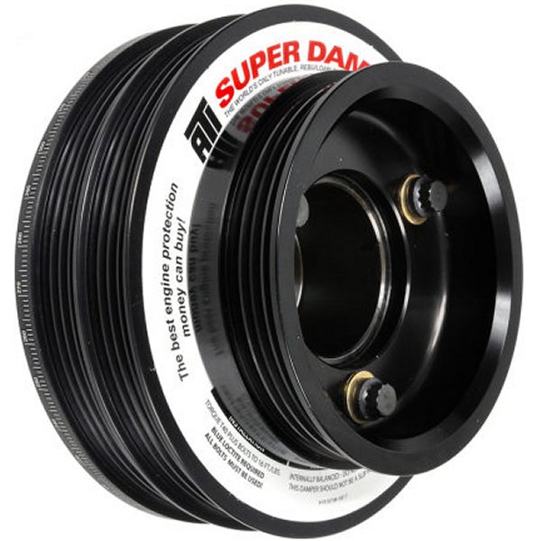 【USA在庫あり】 ATI Damper - 5.67in - Alum - (2) 4 Grv - ニッサン RB26 - R32 Only - 1Pc - w/Power Steering Pulley appATI918599 JP店