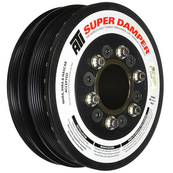 【USA在庫あり】 ATI Damper - 7.48in - Alum - 6/4 Grv - LS3 カマロ - 10-15 - Gen 3 Vortec Truck - 6 Bolt - LS appATI918635 JP店