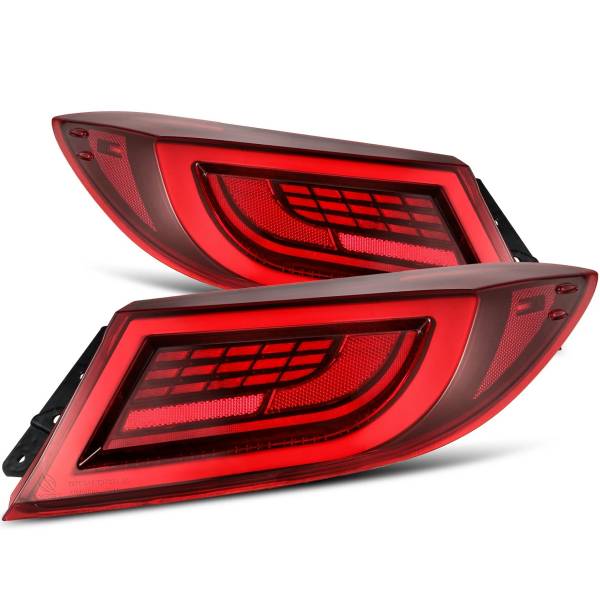 【USA在庫あり】 AlphaRex LUXXシリーズ LED テールライト ビビッドレッド 22年-24年 トヨタ GR86 arx675030 JP店