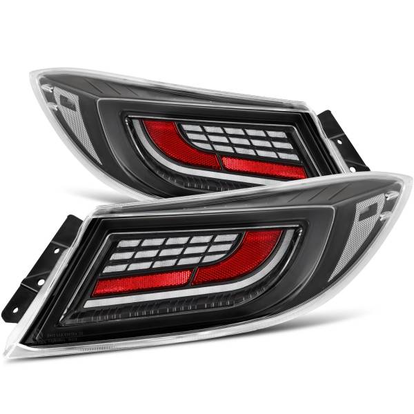 【USA在庫あり】 AlphaRex LUXXシリーズ LED テールライト アルファブラック 22年-24年 トヨタ GR86 arx675040 JP店