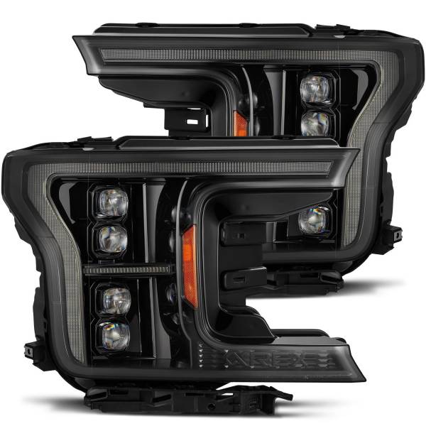【USA在庫あり】 AlphaRex NOVAシリーズ LED プロジェクター ヘッドライト アルファブラック 18年-20年 フォード F-150 (14th Gen G2 Style) arx880249 JP店