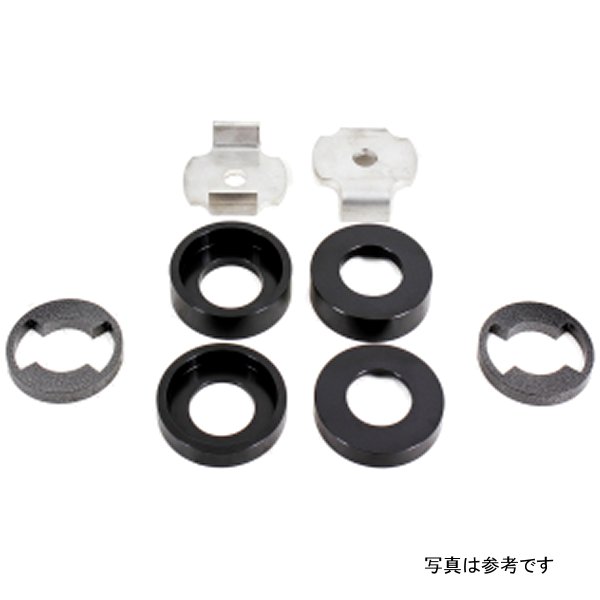 【USA在庫あり】 BMR 15-17 S550 Mustang Cradle Bushing Lockout Kit Level 1 ブラック bmrCB010 JP店