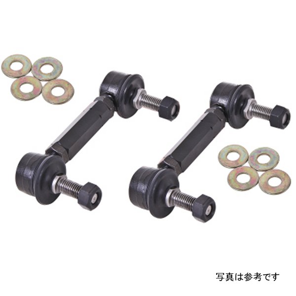 【USA在庫あり】 BMR 15-17 S550 Mustang リア Sway Bar End Link Kit ブラック bmrELK014 JP店