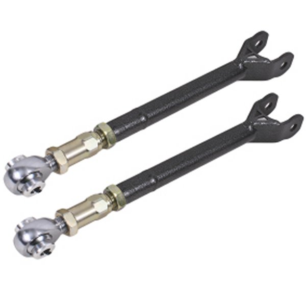 【USA在庫あり】 BMR 08-17 Challenger ロワー Trailing Arms w/ On-Car Adj. Rod Ends ブラック Hammertone bmrLTA112H JP店