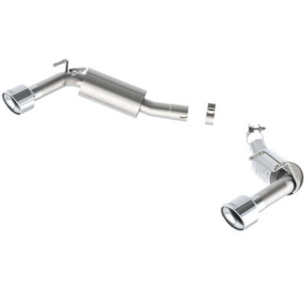 【USA在庫あり】 Borla 14-15 カマロ SS 6.2L V8 RWD Single Split Rr Exit S-Type Exhaust (rear section only) bor11849 JP店