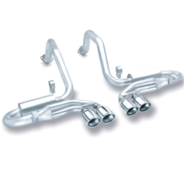 【USA在庫あり】 Borla 97年-04年 コルベット Coupe/Conv/Hatchback 5.7L 8cyl 4spd/6spd RWD Classic S-Typein Cat-Back Exhaust bor140039 JP店