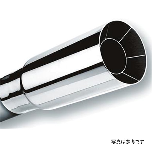【USA在庫あり】 Borla Universal Polished Tip シングル Round Intercooled (inlet 2 1/4in. Outlet 2 1/2in) bor20103 JP店