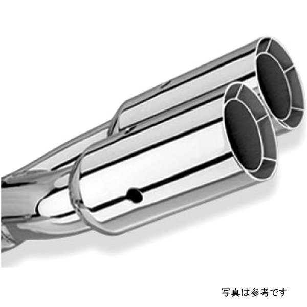 【USA在庫あり】 Borla Universal Polished Tip Dual Round Intercooled (inlet 2 1/2in. Outlet 3in) *NO Returns* bor20203 JP店