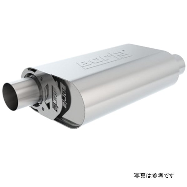 【USA在庫あり】 Borla CrateMuffler SBC Hot 350/383 2.5in オフセット/Center 14in x 4.35in x 9in S-Type Muffler bor400773 JP店