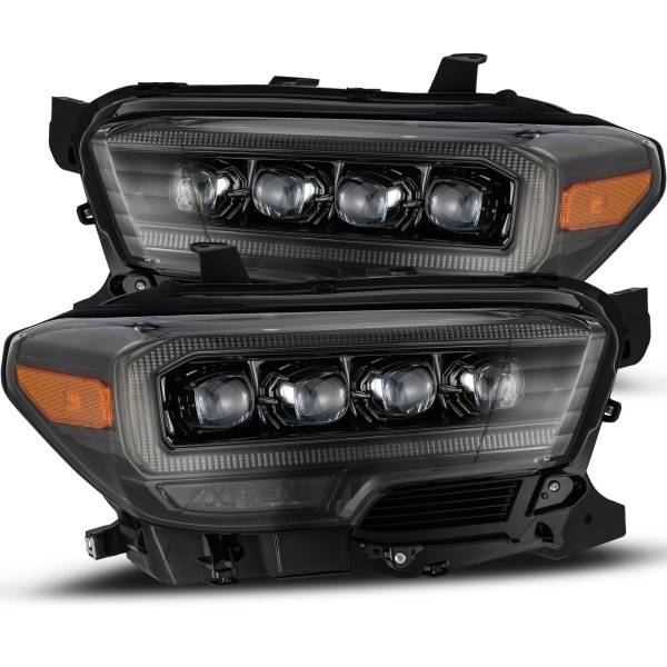 【USA在庫あり】 AlphaRex NOVAシリーズ LED プロジェクター ヘッドライト Plank Style アルファブラック 16年-20年 トヨタ Tacoma arx880705 JP店