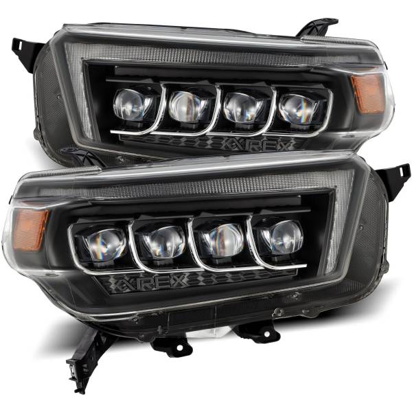 【USA在庫あり】 AlphaRex NOVAシリーズ LED プロジェクターヘッドライト Plank Style ブラック 10年-13年 トヨタ 4Runner arx880759 JP店