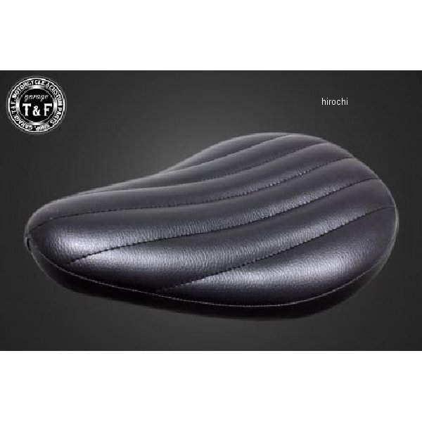 ガレージT＆F FSソロシート バーチカル ブラック、フラットタイプ スタンダード 611052 JP店