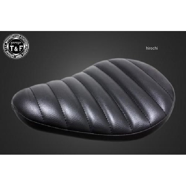 ガレージT＆F FSソロシート タックロール ブラック、フラットタイプ スタンダード 611053 JP店｜株式会社ヒロチー商事 店