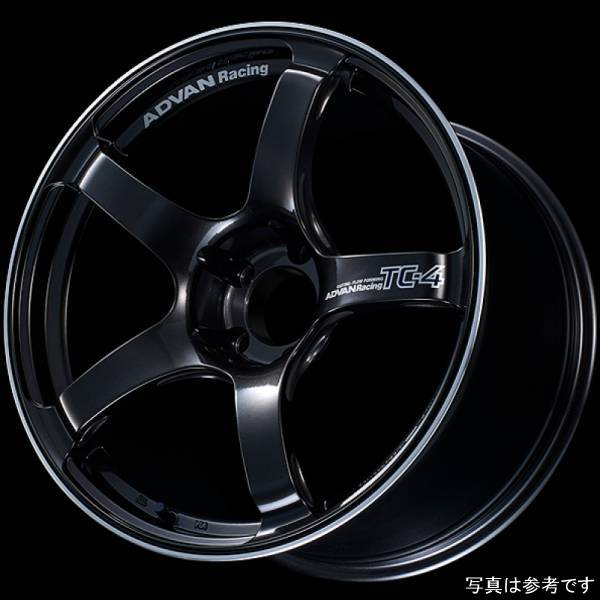 【USA在庫あり】 Advan TC4 18x10.5 +15 5-114.3 レーシング ブラック ガンメタリック ホイール avnYAD8L15EBGR JP店