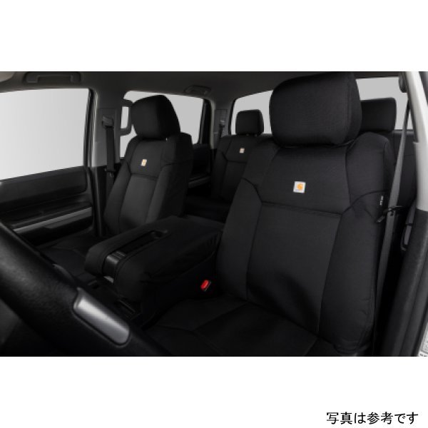 【USA在庫あり】 Covercraft 17年-22年 フォード F250 Carhartt Super Dux PrecisionFit Custom フロント Row Seat Covers - ブラック cvrGTF634ABCOBK JP店