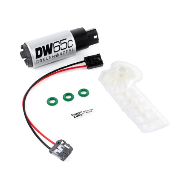 DeatschWerks 12+ スバル BRZ/12+ Scion FRS / 15 WRX DW65C 265lph Compact In-Tank フューエルポンプ dwk9-651-1010 JP店