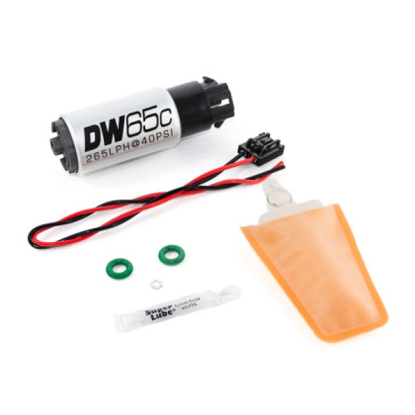 【USA在庫あり】 DeatschWerks 265 LPH Compact In-Tank フューエルポンプ w/ 04+ Lotus Elise/Exige セット Up キット dwk9-652-1006 JP店