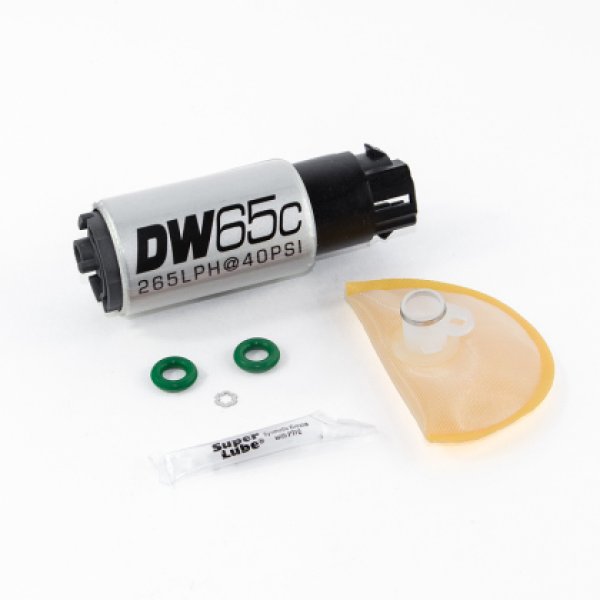 【USA在庫あり】 DeatschWerks 265 LPH Compact In-Tank フューエルポンプ w/ 08年-12年 WRX/ 08年-15年 STi / 05年-09年 LGT セット Up Ki dwk9-652-1008 JP店
