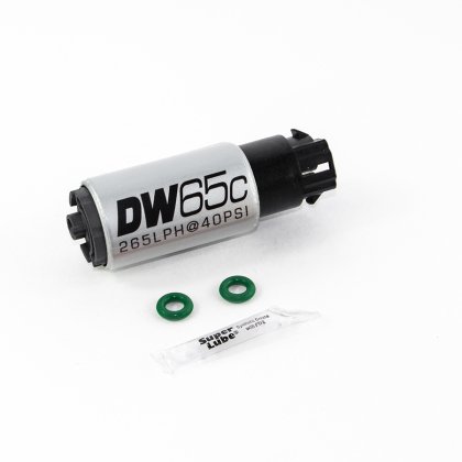 【USA在庫あり】 DeatschWerks 265 LPH Compact In-Tank フューエルポンプ w/ 08年-12年 GTR セット Up キット (2 Required) dwk9-652-1009 JP店