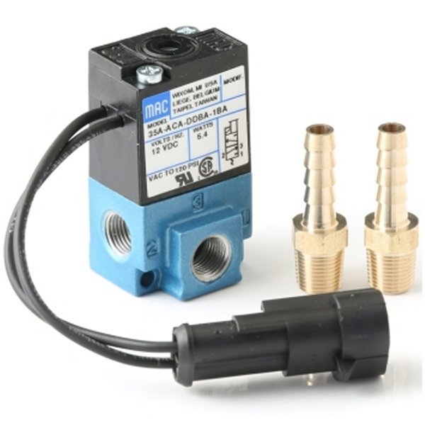 【USA在庫あり】 GFB G-Force Solenoid Includes 2 ホースtails gfb3835 JP店