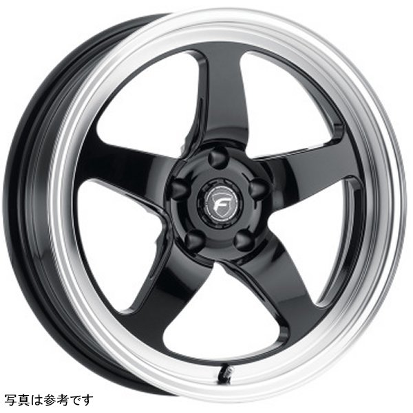 【USA在庫あり】 Forgestar D5 Drag 17x5.0 / 5x114.3 BP / ET-21 / 2.125in BS グロスブラック Wheel frgF0917C067N21 JP店