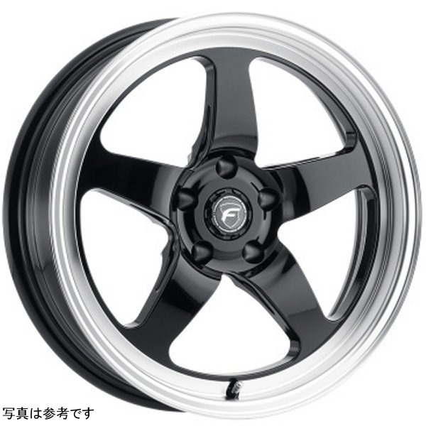 【USA在庫あり】 Forgestar D5 Drag 17x5.0 / 5x139.7 BP / ET-19 / 2.25in BS グロスブラック Wheel frgF0917C088N19 JP店