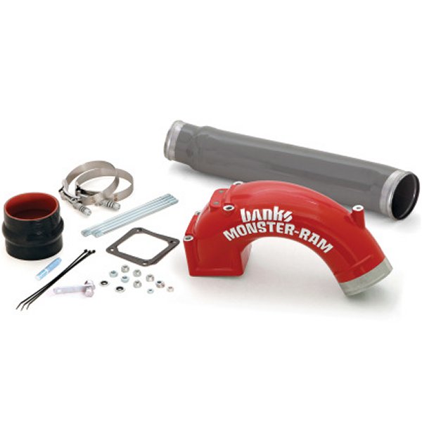 【USA在庫あり】 Banks Power 98-02 Dodge 5.9L Monster-Ram インテーク w/ Boost Tube gbe42764 JP店