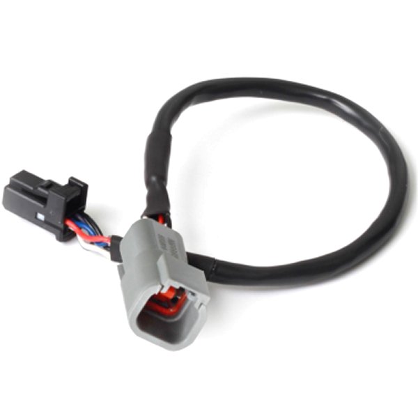 【USA在庫あり】 Haltech 3in CAN Adaptor Cable DTM-4 Female Receptacle/Socket to 8 Pin ブラック Tyco halHT-130040 JP店