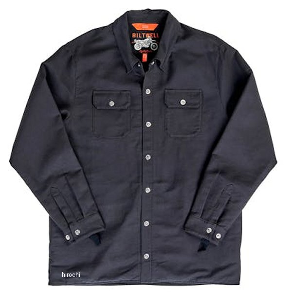 【メーカー在庫あり】 ビルトウェル Biltwell EL DORADO シャツジャケット 黒 Mサイズ 8129-121-003 JP店