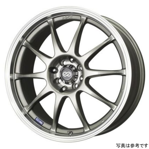 【USA在庫あり】 Enkei J10 16x7 5x112/114.3 38mm オフセット 72.62mm Bore Dia シルバー w/ Machined Lip ホイール enk409-670-26SP JP店