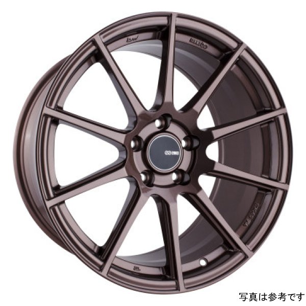 【USA在庫あり】 Enkei TFR 18x9.5 5x114.3 38mm オフセット 72.6 Bore Diameter Copper ホイール enk516-895-6538ZP JP店