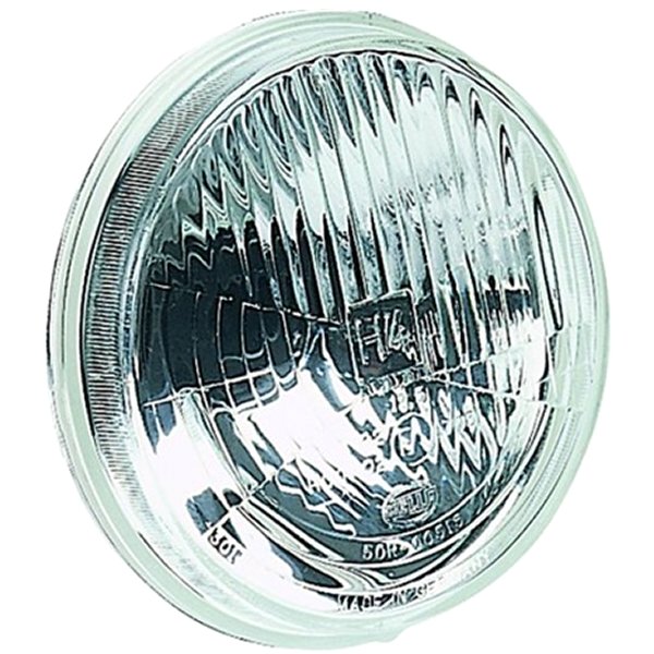 【USA在庫あり】 Hella Vision Plus 5-3/4in Round Conversion H4 Headlamp High/Low Beam - シングル Lamp hella002850001 JP店