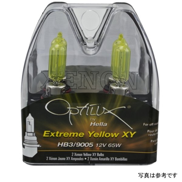 【USA在庫あり】 Hella Optilux HB3 9005 12V/65W XY Xenon Yellow Bulb hellaH71070582 JP店