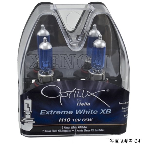 【USA在庫あり】 Hella H10 12V 65W Xen White バルブ (2個) hellaH71071012 JP店