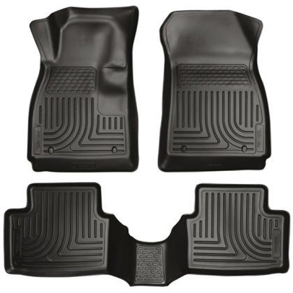 【USA在庫あり】 Husky Liners 13年-14年 Buick Encore WeatherBeater ブラック フロント/2nd Row フロアライナー hsl98271 JP店