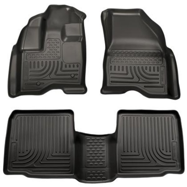 【USA在庫あり】 Husky Liners 10年-13年 フォード Taurus WeatherBeater Combo ブラック フロアライナー hsl98701 JP店