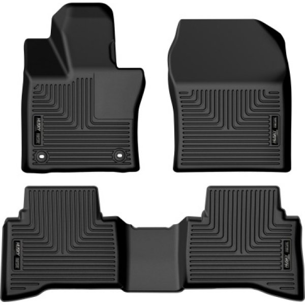 【USA在庫あり】 Husky Liners 2023 トヨタ Prius Weatherbeater ブラック フロント & 2nd Seat フロアライナー hsl99431 JP店
