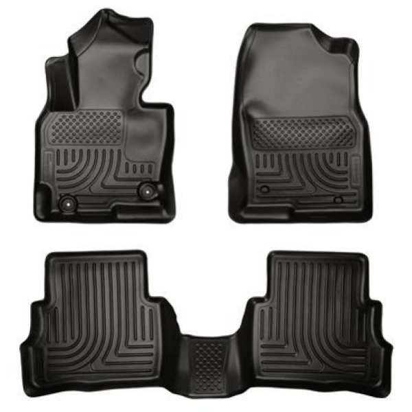 【USA在庫あり】 Husky Liners 2013 マツダ CX-5 WeatherBeater Combo ブラック フロアライナー hsl99731 JP店