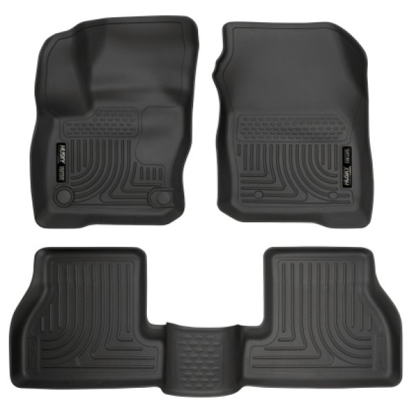 【USA在庫あり】 Husky Liners Weatherbeater 2016 フォード Focus RS フロント & 2nd Seat フロアライナー - ブラック hsl99781 JP店 28,580円